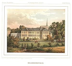 Seller image for Schlo�, "Krassenstein". for sale by Antiquariat Clemens Paulusch GmbH