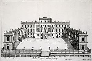 Bild des Verkufers fr Teilansicht, Schlo, "Palais Royal d'Orangebourg". zum Verkauf von Antiquariat Clemens Paulusch GmbH