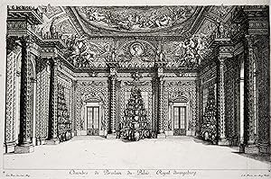 Bild des Verkufers fr Teilansicht, Schlo, "Chambre de Porcelain du Palais Royal d'orengeburg". zum Verkauf von Antiquariat Clemens Paulusch GmbH