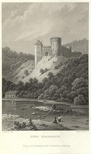 Bild des Verkufers fr Ansicht, "Burg Stargardt". zum Verkauf von Antiquariat Clemens Paulusch GmbH