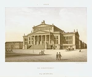 Bild des Verkufers fr Das Schauspielhaus. zum Verkauf von Antiquariat Clemens Paulusch GmbH