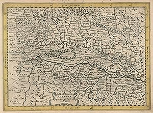 Bild des Verkufers fr Kupferstich- Karte, n. Mercator b. Janssonius - Waesberge, "Alsatia superior cu Suntgoa et Brisgoia". zum Verkauf von Antiquariat Clemens Paulusch GmbH