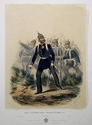 Bild des Verkufers fr Kaiser Alexander Garde - Grenadier Regiment No. 1. zum Verkauf von Antiquariat Clemens Paulusch GmbH