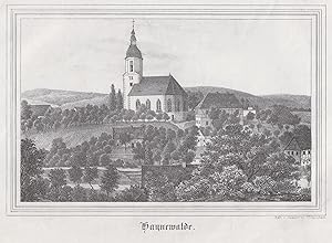 Imagen del vendedor de Teilansicht, Kirche. a la venta por Antiquariat Clemens Paulusch GmbH