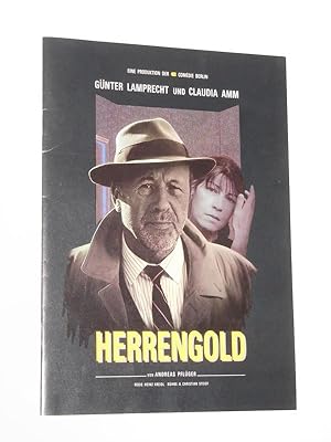 Immagine del venditore per Programmheft Comedie Berlin im Renaissance-Theater 1991. Urauffhrung HERRENGOLD von Pflger. Insz.: Heinz Kreidl, Bhne/ Kostm: A. Christian Steiof, ausfhr. Produzent: Stefan Warmuth, techn. Ltg.: Uwe Feddern. Mit Claudia Amm und Gnter Lamprecht venduto da Fast alles Theater! Antiquariat fr die darstellenden Knste