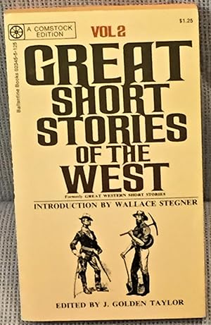 Imagen del vendedor de Great Short Stories of the West, Vol. 2 a la venta por My Book Heaven