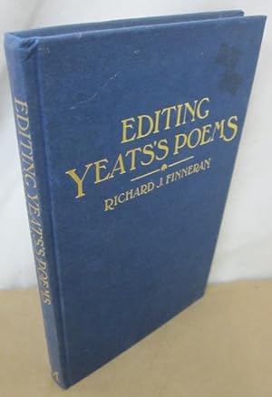 Immagine del venditore per Editing Yeats's Poems venduto da Atlantic Bookshop