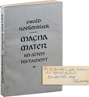 Seller image for Magna Mater Im Alten Testament. Einer Psychoanalytische Untersuchung [Inscribed Copy] for sale by Lorne Bair Rare Books, ABAA