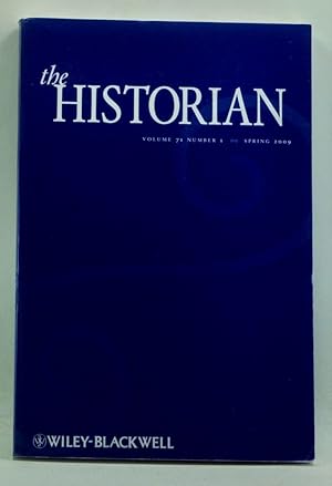 Seller image for The Historian, Volume 71, Number 1 (Spring 2009) for sale by Cat's Cradle Books