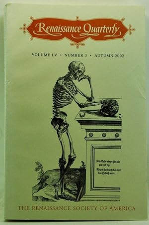Imagen del vendedor de Renaissance Quarterly, Volume 15, Number 3 (Autumn 2002) a la venta por Cat's Cradle Books