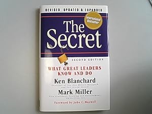 Image du vendeur pour The Secret: What Great Leaders Know and Do. mis en vente par Antiquariat Bookfarm