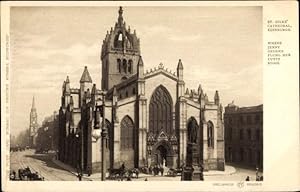 Seller image for Ansichtskarte / Postkarte Edinburgh Schottland, St. Giles' Cathedral, Jenny Geddes for sale by akpool GmbH