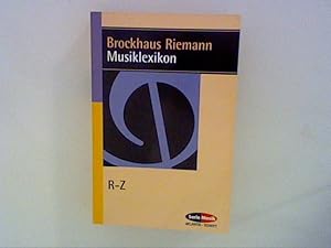 Seller image for Brockhaus Riemann. Musiklexikon. Vierter Band, R - Z. for sale by ANTIQUARIAT FRDEBUCH Inh.Michael Simon