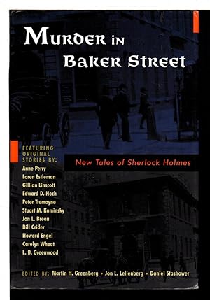 Bild des Verkufers fr MURDER IN BAKER STREET: New Tales of Sherlock Holmes. zum Verkauf von Bookfever, IOBA  (Volk & Iiams)