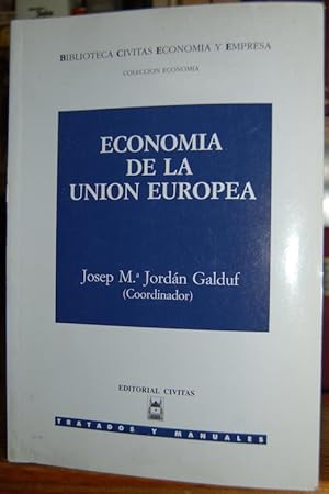 Imagen del vendedor de ECONOMIA DE LA UNION EUROPEA a la venta por Fbula Libros (Librera Jimnez-Bravo)