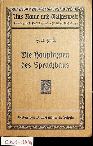 Die Haupttypen des Sprachbaus (=Aus Natur und Geisteswelt ; 268)