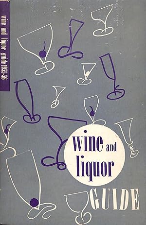 Wine And Liquor Guide 1955-56