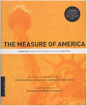 Bild des Verkufers fr The Measure of America: American Development Report 2008-2009 zum Verkauf von Diatrope Books