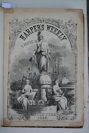 Harper's Weekly: A Journal of Civilization. Volume X, for the Year 1866