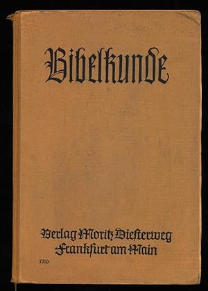 Seller image for Bibelkunde. for sale by Antiquariat Peda