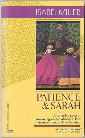 Seller image for Patience and Sarah for sale by Between the Covers-Rare Books, Inc. ABAA