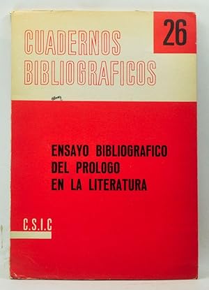 Ensayo Bibliografico del Prologo en la Literatura