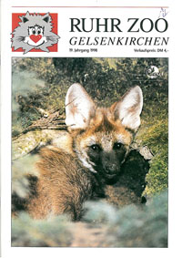 Image du vendeur pour RuhrZoo Magazin / Jahresbericht 1997 (19. Jg., 1998) mis en vente par Schueling Buchkurier