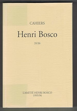 Cahiers Henri Bosco 35/36 Numéro spécial