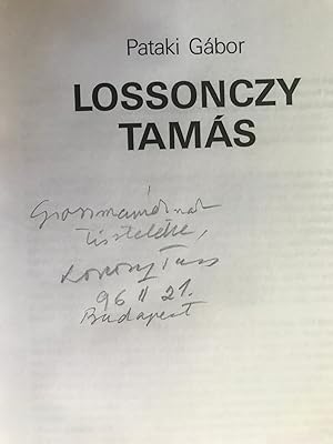 LOSSONCZY TAMÅS (SIGNED)