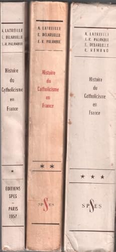 Image du vendeur pour Histoire du catholicisme en france / 3 tomes mis en vente par librairie philippe arnaiz