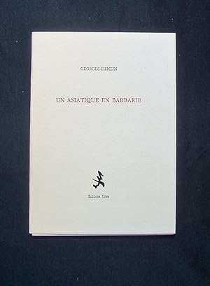 Image du vendeur pour Un Asiatique en barbarie - mis en vente par Le Livre  Venir