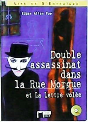 Image du vendeur pour Double assassinat dans la Rue Morgue et La lettre vole. Texte adapt par Chantal Delaplanche. mis en vente par Librera y Editorial Renacimiento, S.A.