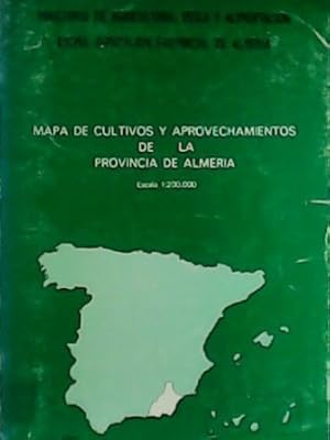 Bild des Verkufers fr Mapa de cultivos y aprovechamientos de la provincia de Almera. zum Verkauf von Librera y Editorial Renacimiento, S.A.