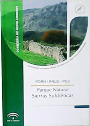 Image du vendeur pour Plan de Ordenacin de Recursos Naturales: Parque Natural Sierras Subbticas. mis en vente par Librera y Editorial Renacimiento, S.A.