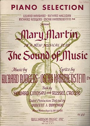 Mary Martin In A New Musical Play The Sound Of Music ( Sheet Music)