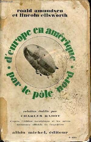 Seller image for D'EUROPE EN AMERIQUE PAR LE POLE NORD for sale by Le-Livre