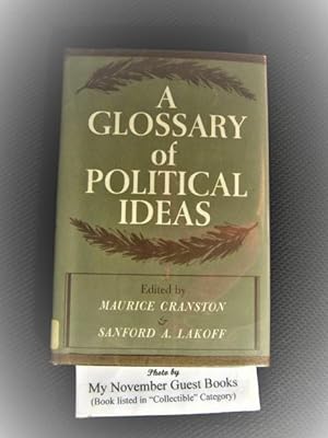 Immagine del venditore per A Glossary of Political Ideas venduto da My November Guest Books