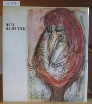 Image du vendeur pour Katalog der Ausstellung "Kurt Halbritter. Kritische Graphik, Illustrationen, Aquarelle" im Wilhelm-Busch-Museum Hannover vom 17. April bis 12. Juni 1966. mis en vente par Versandantiquariat Trffelschwein