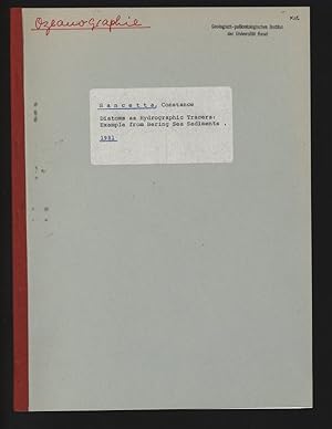 Seller image for Diatoms asa Hydrographic Tracers: Example from Bering Sea Sediments. for sale by Antiquariat Bookfarm