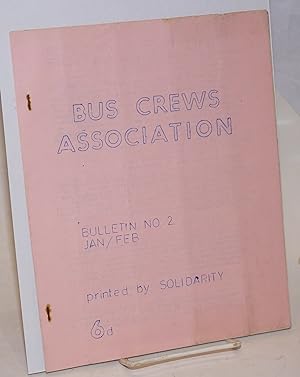 Bus Crews Association. Bulletin no. 2 (Jan/Feb)