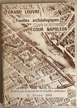 Grand Louvre. Fouilles archéologiques. Cour Napoléon. Paléo-environement et fouilles urbaines 15 ...