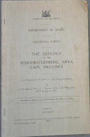 Bild des Verkufers fr The Geology of the Schoorsteenberg Area, Cape Province - An Explanation of Sheet No. 166 (Schoorsteenberg) zum Verkauf von Chapter 1