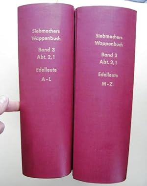 J. Siebmacher's grosses und allgemeines Wappenbuch. In einer neuen, vollständig geordneten und re...