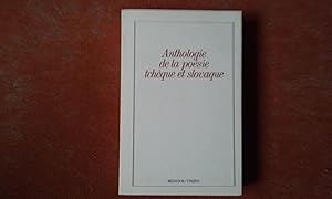 Imagen del vendedor de Anthologie de la posie tchque et slovaque a la venta por Librairie de la Garenne