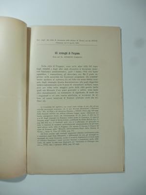 Bild des Verkufers fr Gli strateghi di Pergamo zum Verkauf von Coenobium Libreria antiquaria