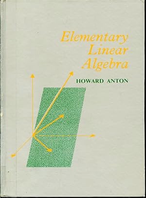 Image du vendeur pour Elementary Linear Algebra mis en vente par Librairie Le Nord