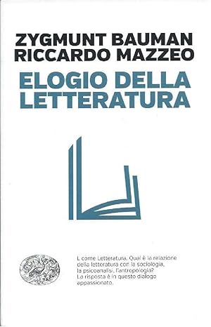 Seller image for ELOGIO DELLA LETTERATURA for sale by Invito alla Lettura