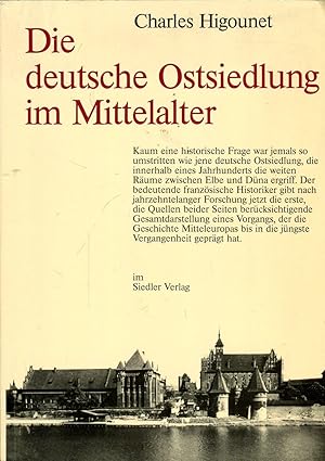 Seller image for Die deutsche Ostsiedlung im Mittelalter for sale by Versandantiquariat Brigitte Schulz
