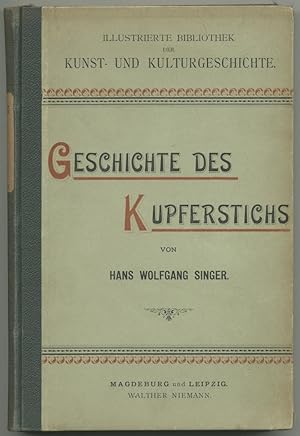 Geschichte des Kupferstichs.