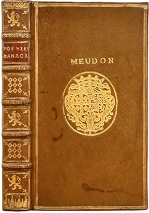 Image du vendeur pour Les Posies d'Anacron et de Sapho, traduites de grec en vers Franois, avec des remarques. mis en vente par Librairie Camille Sourget